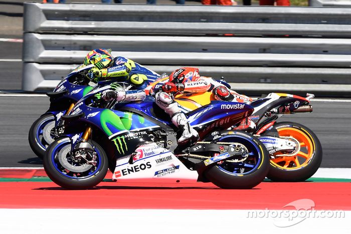 Jorge Lorenzo, Yamaha Factory Racing, Valentino Rossi, Yamaha Factory Racing, Marc Márquez, Repsol Honda Team