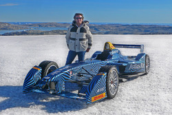 Alejandro Agag, Formel-E-Boss, in der Arktis