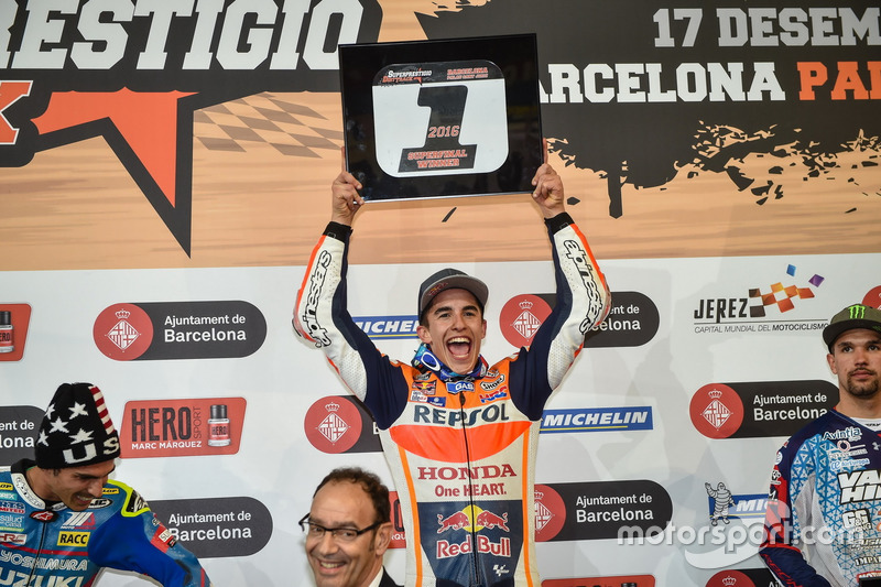 Podium: Marc Marquez