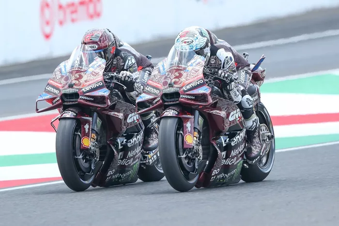 Francesco Bagnaia, Ducati Team, Marc Marquez, Ducati Team