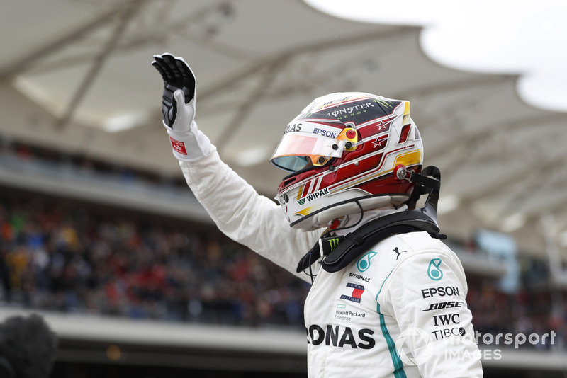 Polesitter Lewis Hamilton, Mercedes AMG F1