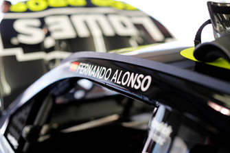 Name of Fernando Alonso on the NASCAR