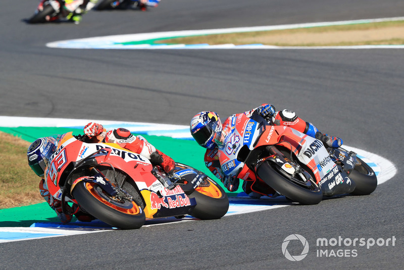 Марк Маркес, Repsol Honda Team, Андреа Довіціозо, Ducati Team