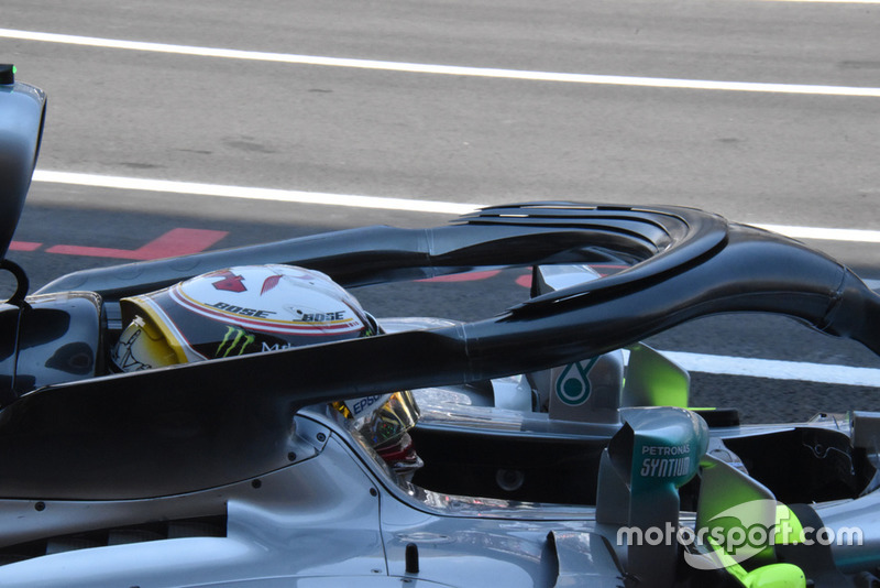Mercedes-AMG F1 W09 Halo Detail