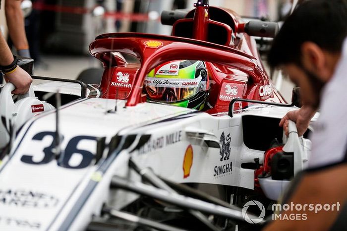 Antonio Giovinazzi, Alfa Romeo Racing C38 