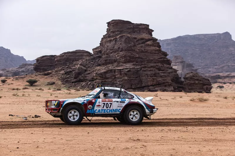 Julien Texier et Jeremy Athimon (Dakar Classic)