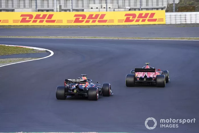 Charles Leclerc, Ferrari SF1000, Max Verstappen, Red Bull Racing RB16 