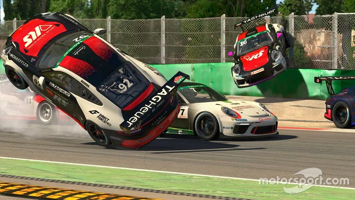 Jeff Giassi na Porsche TAG Heuer Esports Supercup