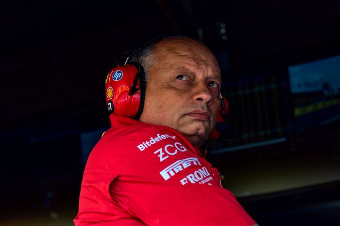 Frederic Vasseur, Director del equipo y Director General de la Scuderia Ferrari