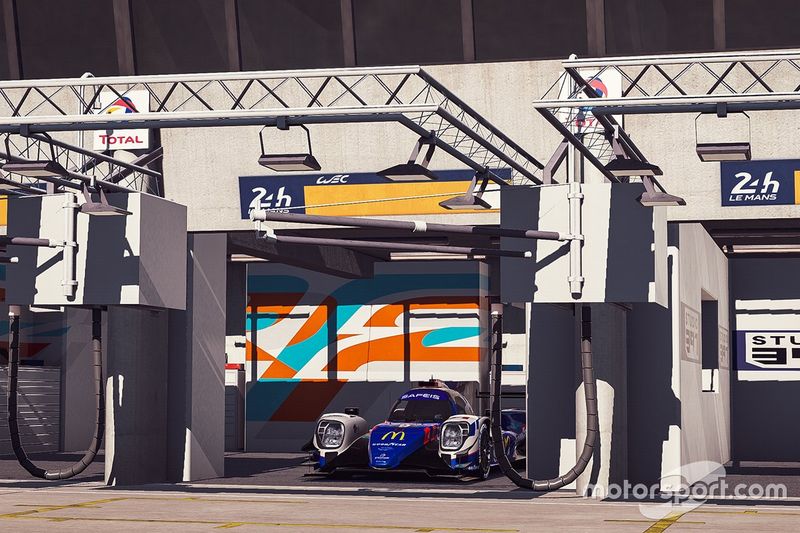 #9 Panis Racing Triple A Oreca 07 LMP2: Olivier Panis, Aurelien Panis, Adam Pinczes, Nuno Pinto