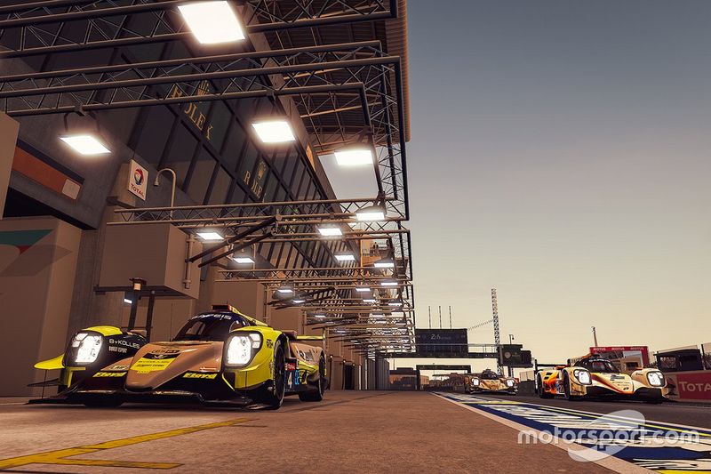 #4 Bykolles - Burst Esport Oreca 07 LMP2: Tom Dillmann, Esteban Guerrieri, Jernej Simoncic, Jesper Pedersen