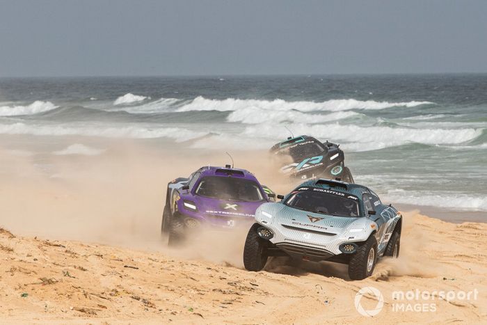 Jutta Kleinschmidt/Mattias Ekstrom, ABT CUPRA XE Cristina Gutiérrez, Sebastien Loeb, X44 and Molly Taylor, Johan Kristoffersson, Rosberg X Racing 
