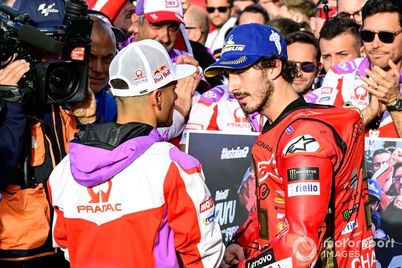 Francesco Bagnaia, Ducati Team, Jorge Martin, Pramac Racing