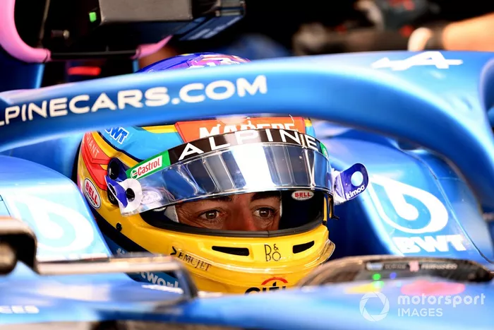 Fernando Alonso, equipo Alpine F1