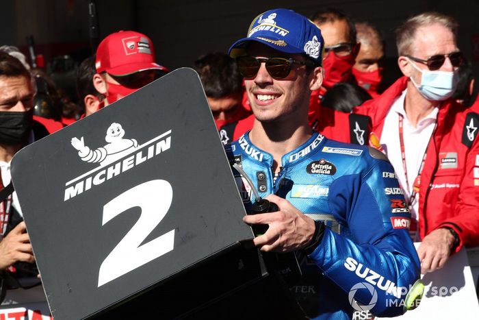 Segundo lugar Joan Mir, Team Suzuki MotoGP