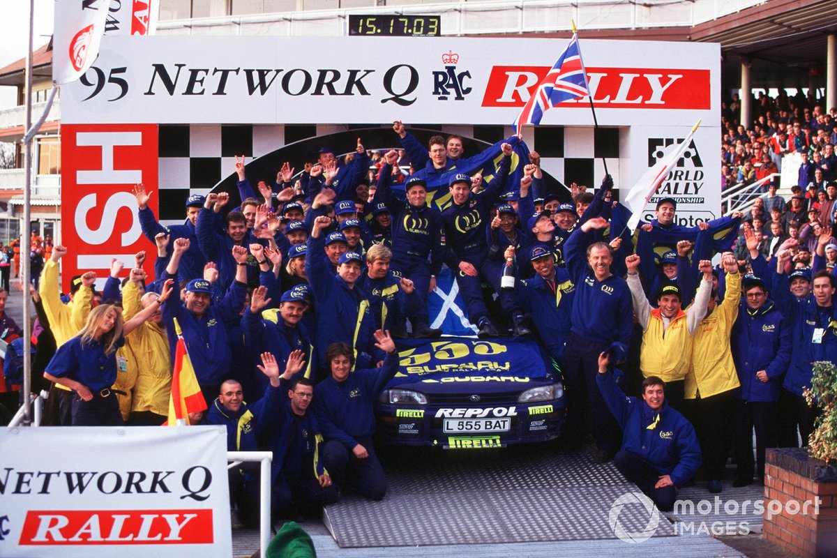 Does McRae's 1995 WRC title win make your greatest motorsport moment?