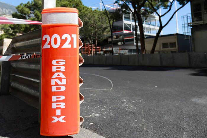 Preparación del GP de Mónaco