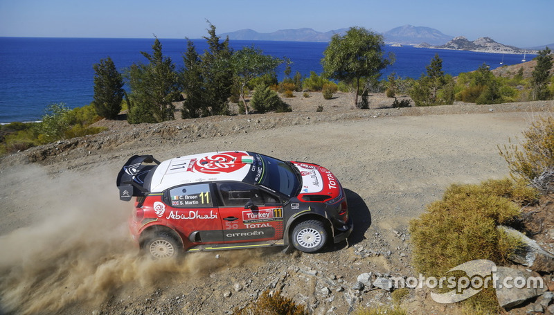 Craig Breen, Scott Martin, Citroën World Rally Team Citroën C3 WRC