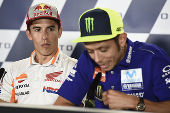 Marc Marquez, Repsol Honda Team, Valentino Rossi, Yamaha Factory Racing