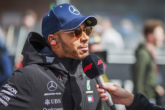 Lewis Hamilton, Mercedes AMG F1 on the drivers parade