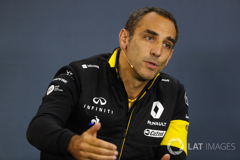 Cyril Abiteboul, Managing Director, Renault Sport F1 Team