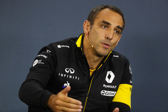 Cyril Abiteboul, Managing Director, Renault Sport F1 Team, in a Press Conference