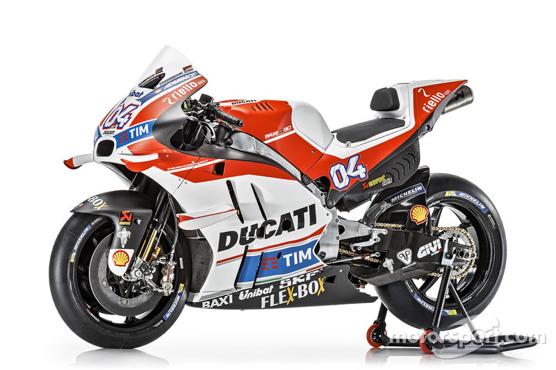 The bike of Andrea Dovizioso, Ducati Team