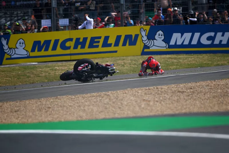 Marc Marquez, chute de l'équipe Ducati