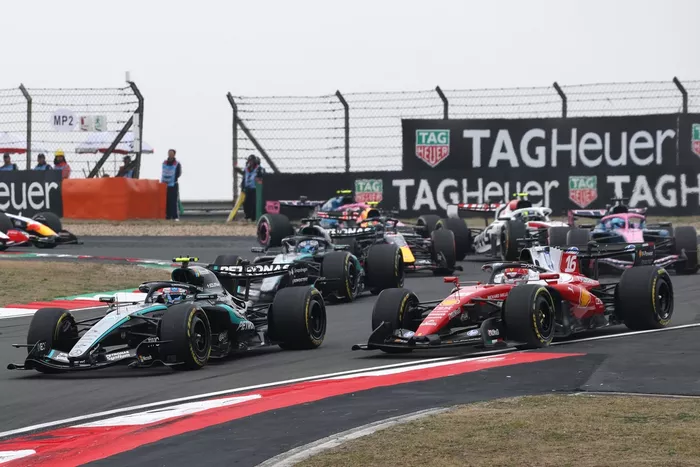 Charles Leclerc, Ferrari; Andrea Kimi Antonelli, Mercedes