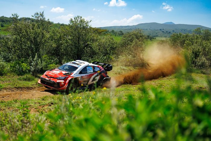 Sami Pajari, Marko Salminen, Toyota Gazoo Racing WRT2 Toyota GR Yaris Rally1