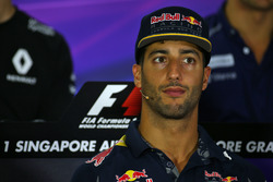 Даніель Ріккардо, Red Bull Racing під час прес-конференції FIA