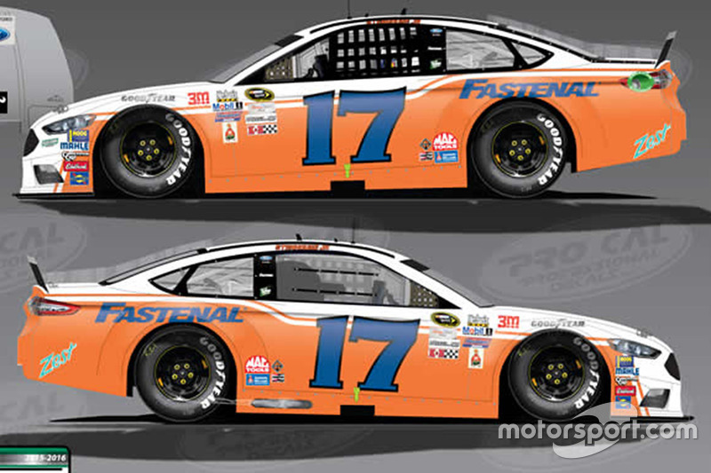 Ricky Stenhouse Jr., Roush Fenway Racing Ford, livrea speciale