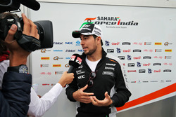 Серхіо Перес, Sahara Force India F1 зі ЗМІ