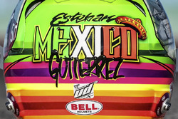El casco edición especial que utilizará Esteban Gutiérrez, Haas F1 Team para el GP de México