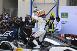Race winners #1 Porsche Team Porsche 919 Hybrid: Timo Bernhard, Mark Webber, Brendon Hartley