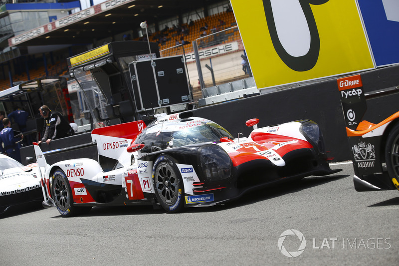 #7 Toyota Gazoo Racing Toyota TS050: Mike Conway, Kamui Kobayashi, Jose Maria Lopez, Fernando Alonso, Anthony Davidson