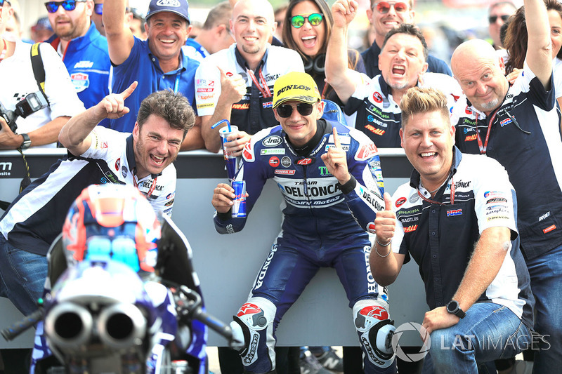 Le vainqueur Jorge Martin, Del Conca Gresini Racing Moto3