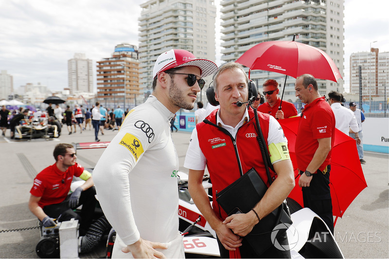 Daniel Abt, Audi Sport ABT Schaeffler, on the grid
