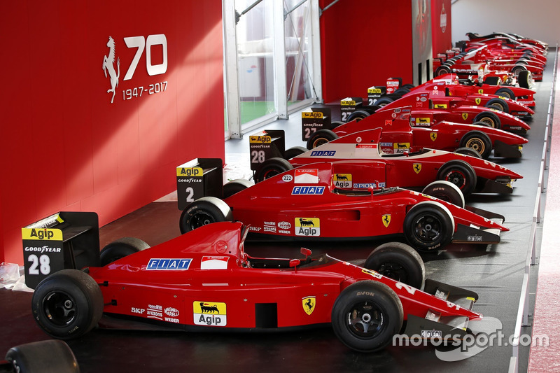 Monoposto Ferrari di F.1 in mostra