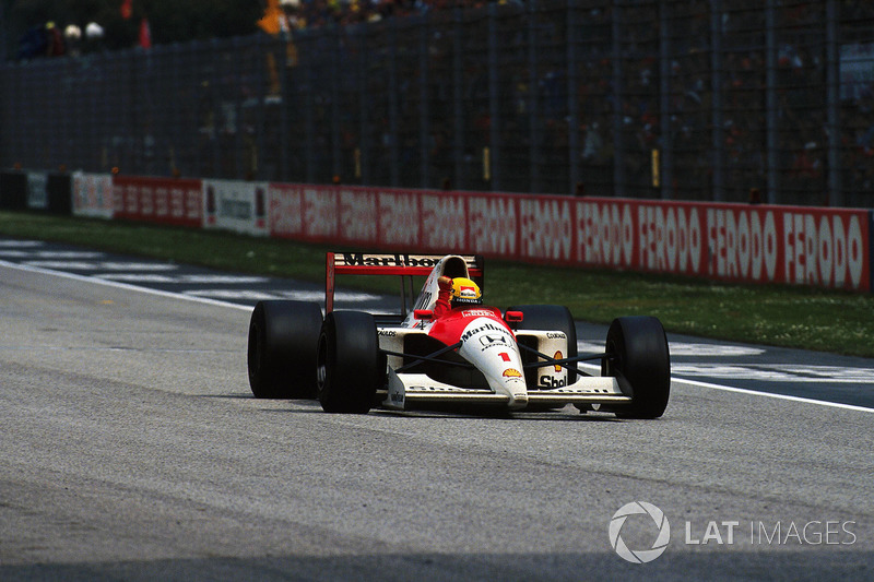 San Marino 1991: Ayrton Senna, McLaren MP4/6
