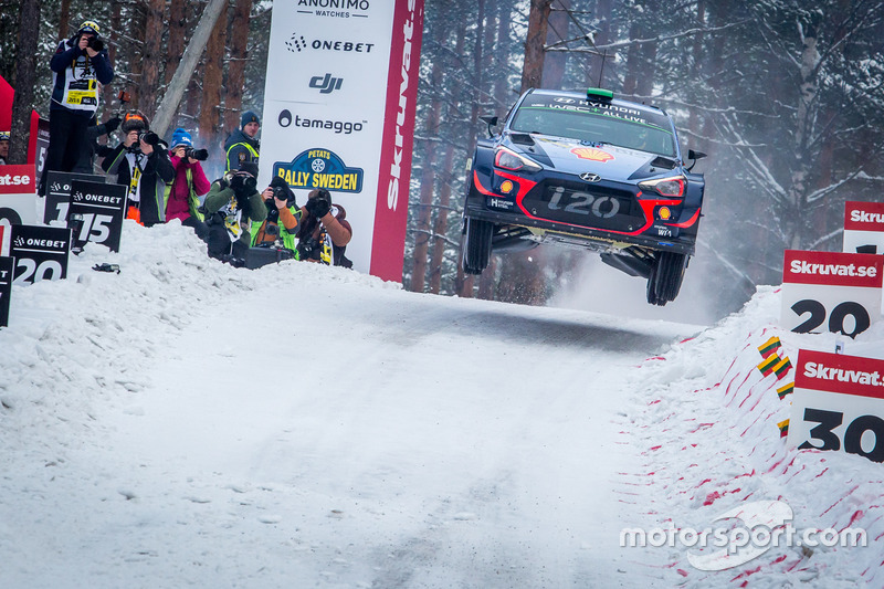 Hayden Paddon, Sebastian Marshall, Hyundai i20 WRC, Hyundai Motorsport