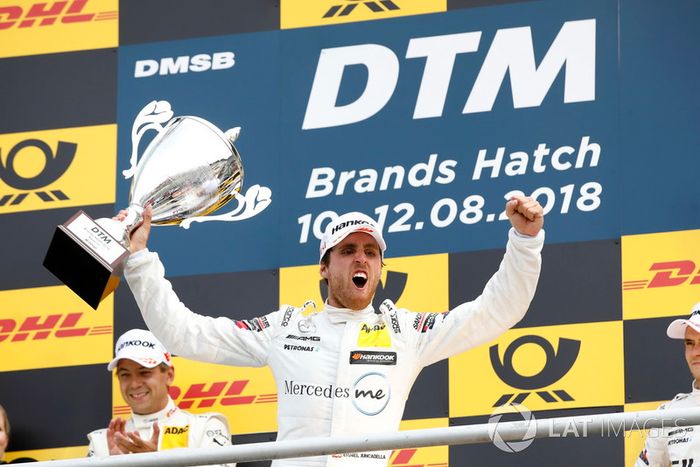 Podium: Ganador Daniel Juncadella, Mercedes-AMG Team HWA