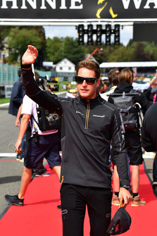 Stoffel Vandoorne, McLaren lors de la parade des pilotes