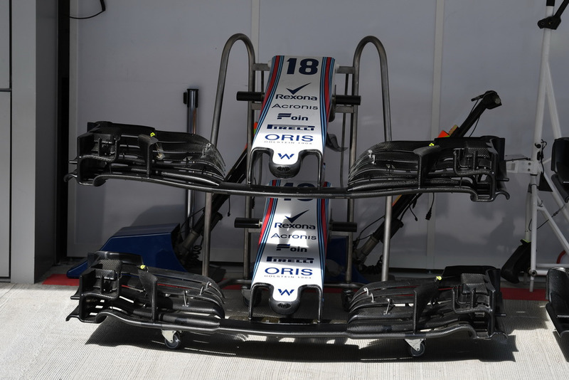 Williams FW41 ön kanatları