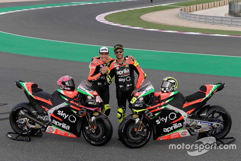 Aleix Espargaró, Andrea Iannone, Aprilia Racing Team Gresini
