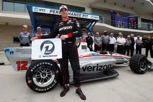 Pole Sitter Will Power, Team Penske Chevrolet