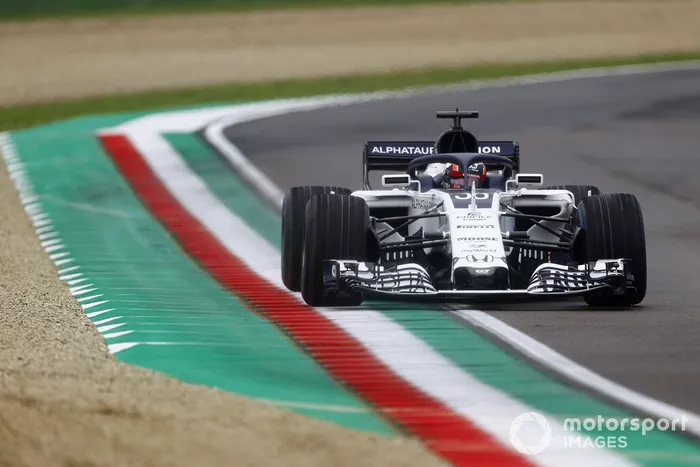 Yuki Tsunoda, Honda Formula Dream Project, prueba el AlphaTauri