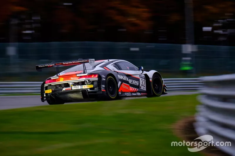 #32 Belgian Audi Club Team WRT Audi R8 LMS GT3: Charles Weerts, Frank Stippler, Edoardo Mortara