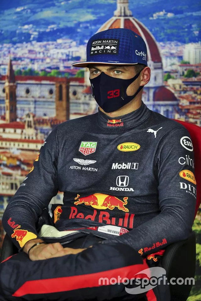 Max Verstappen, Red Bull Racing en la conferencia de prensa