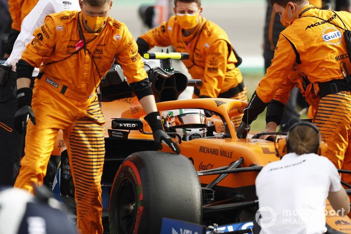 Lando Norris, McLaren MCL35